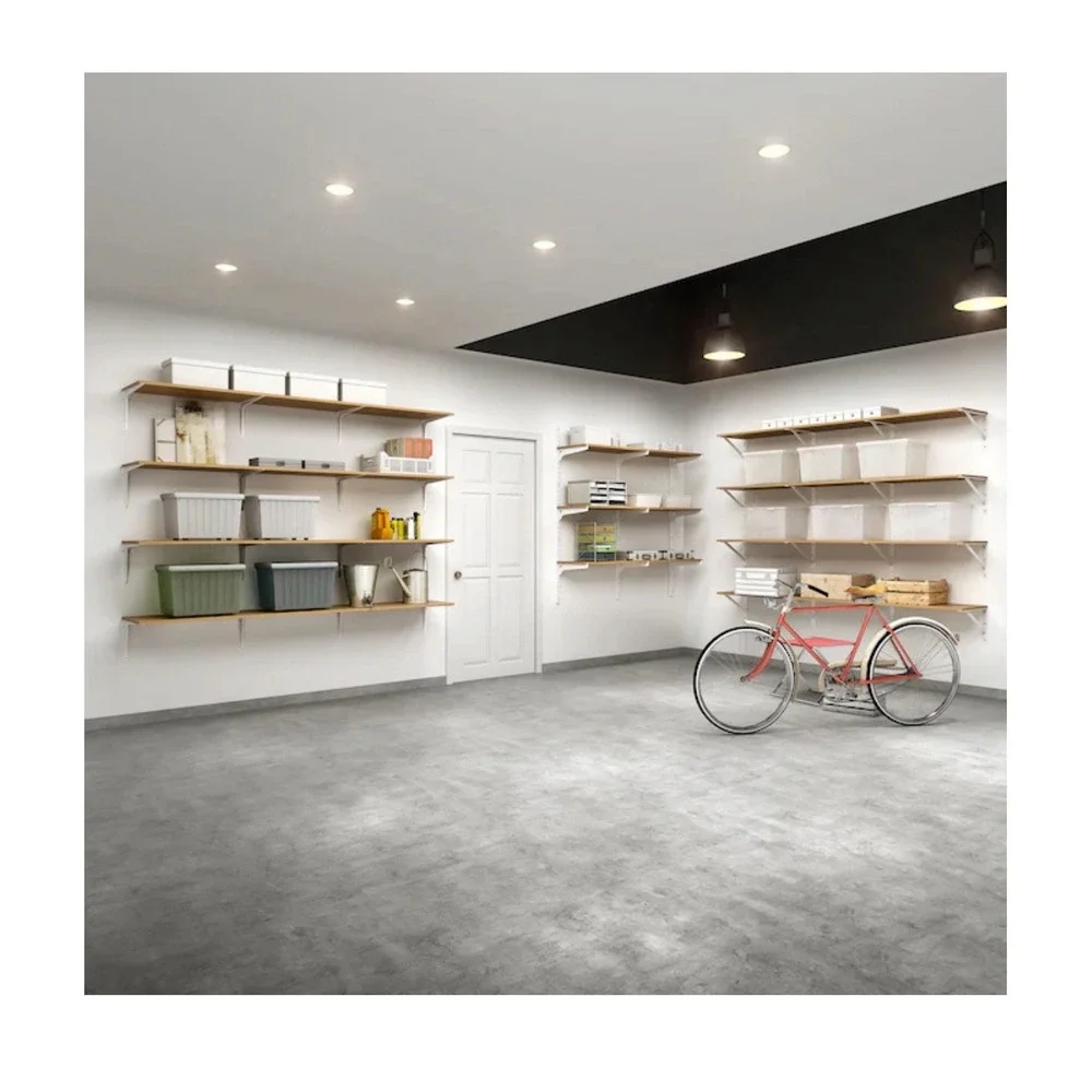 ✅(4) White Shelf Brackets 12.6